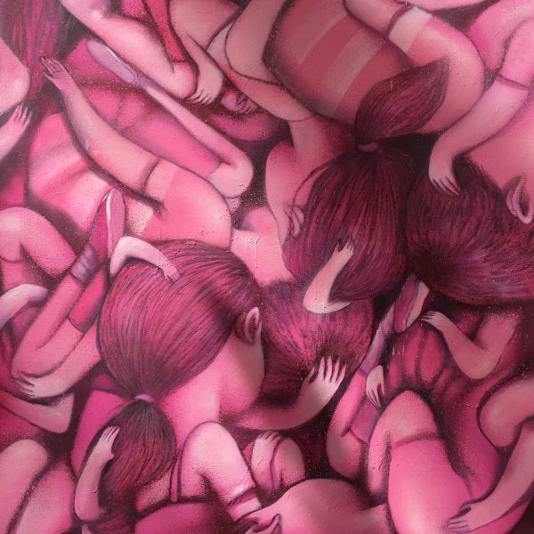 Seth "Sethris rose" 150 x 100 cm.