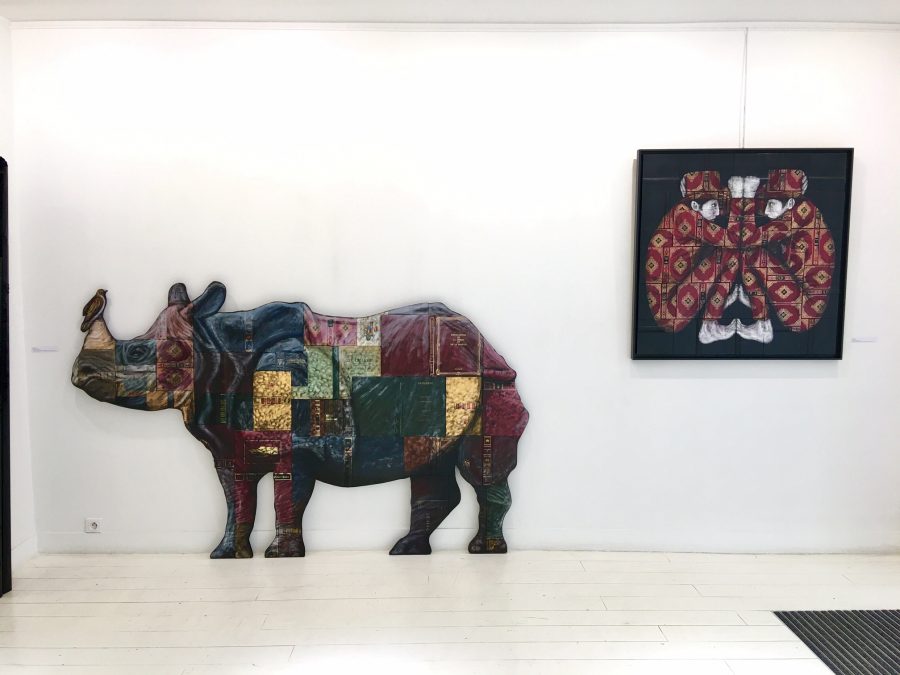 Exposition "Undercover" Levalet à la galerie Géraldine Zberro à Paris