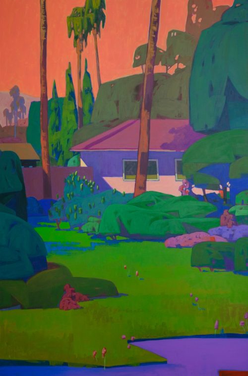 Timm Blandin Title: “Landscape” Size: 146 x 97 cm