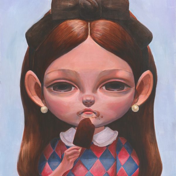 Cheong Yoon, "In a mysterious world" 130 x 97 cm, Mixed media on canvas