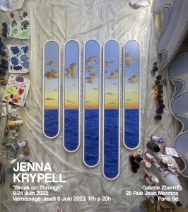 break on through Solo show, Jenna Krypell, soloshow